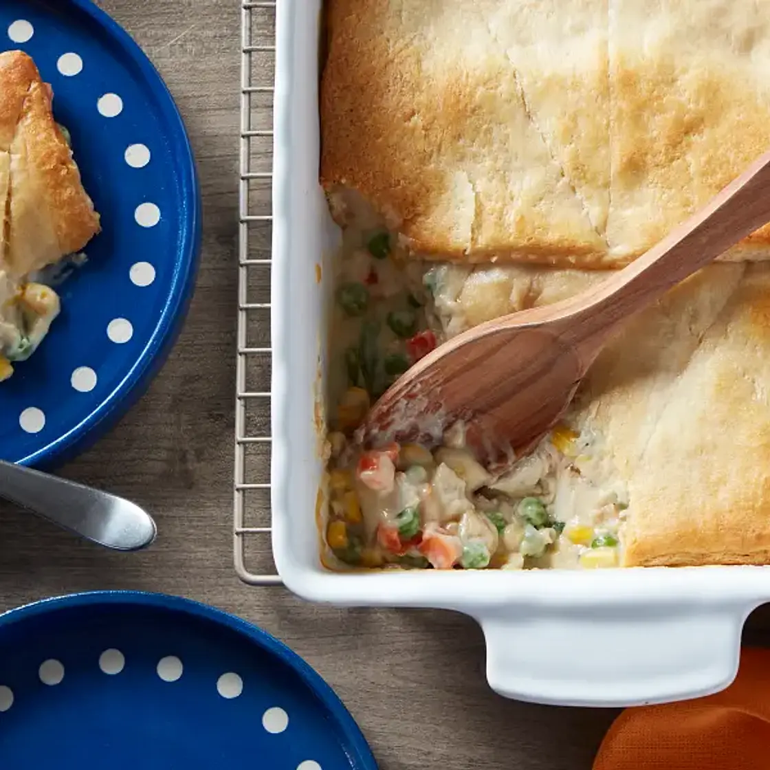 Chicken Pot Pie Casserole