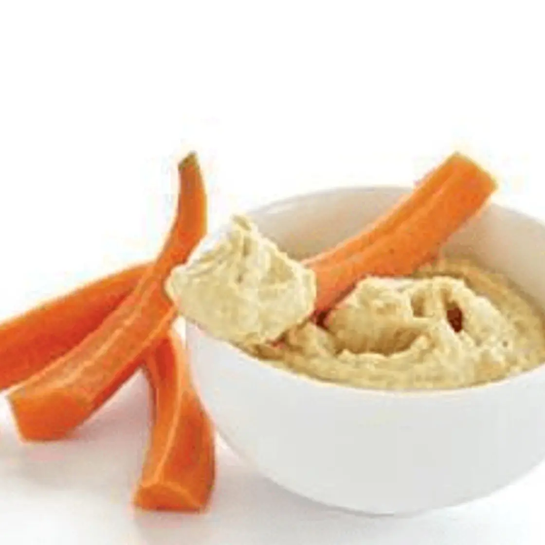 Carrots with Hummus