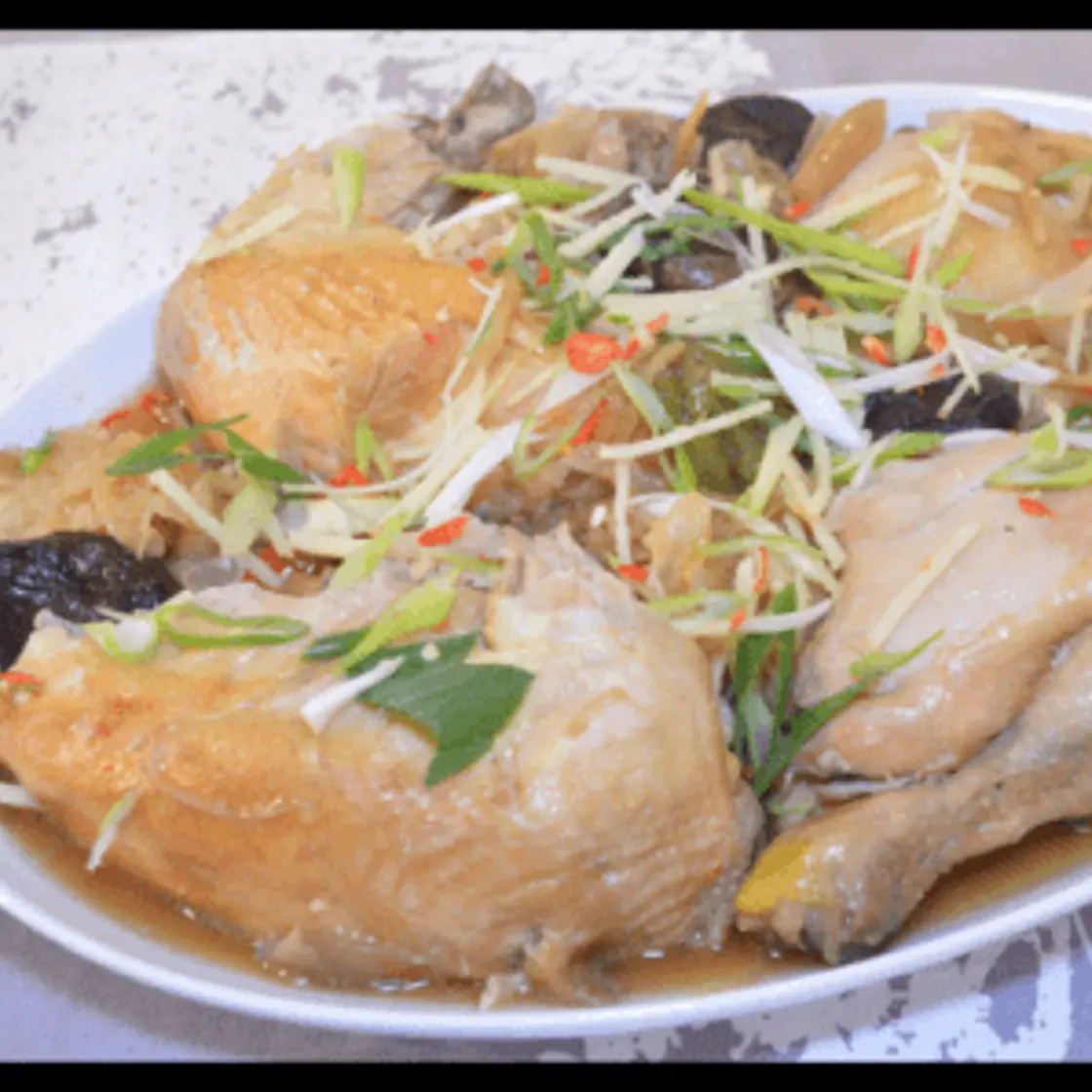 Baked Ginger Chicken