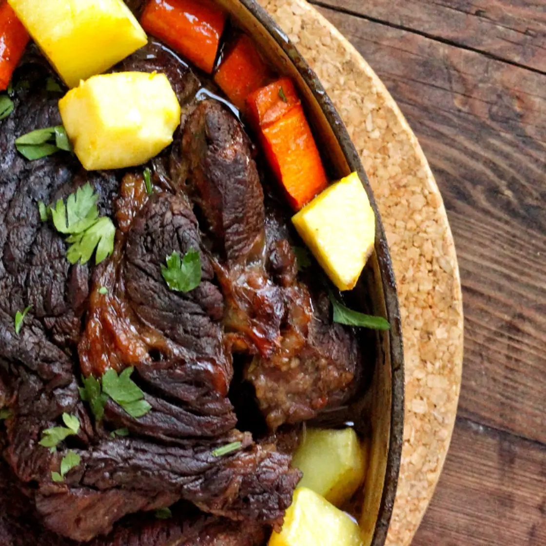 Classic Pot Roast with Root Veggies
