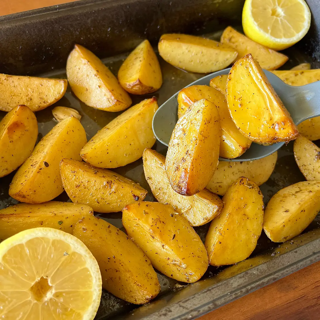 Authentic Greek Potatoes