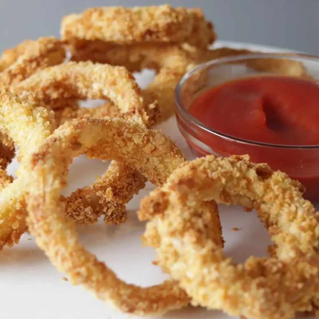 Crispy Air Fryer Onion Rings