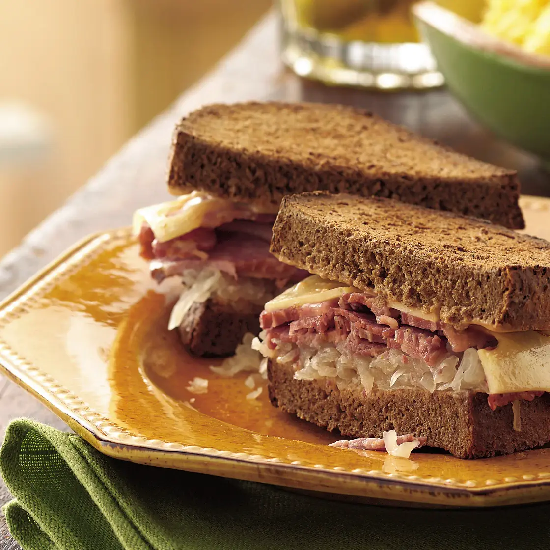 Slow-Cooker Reuben Sandwiches