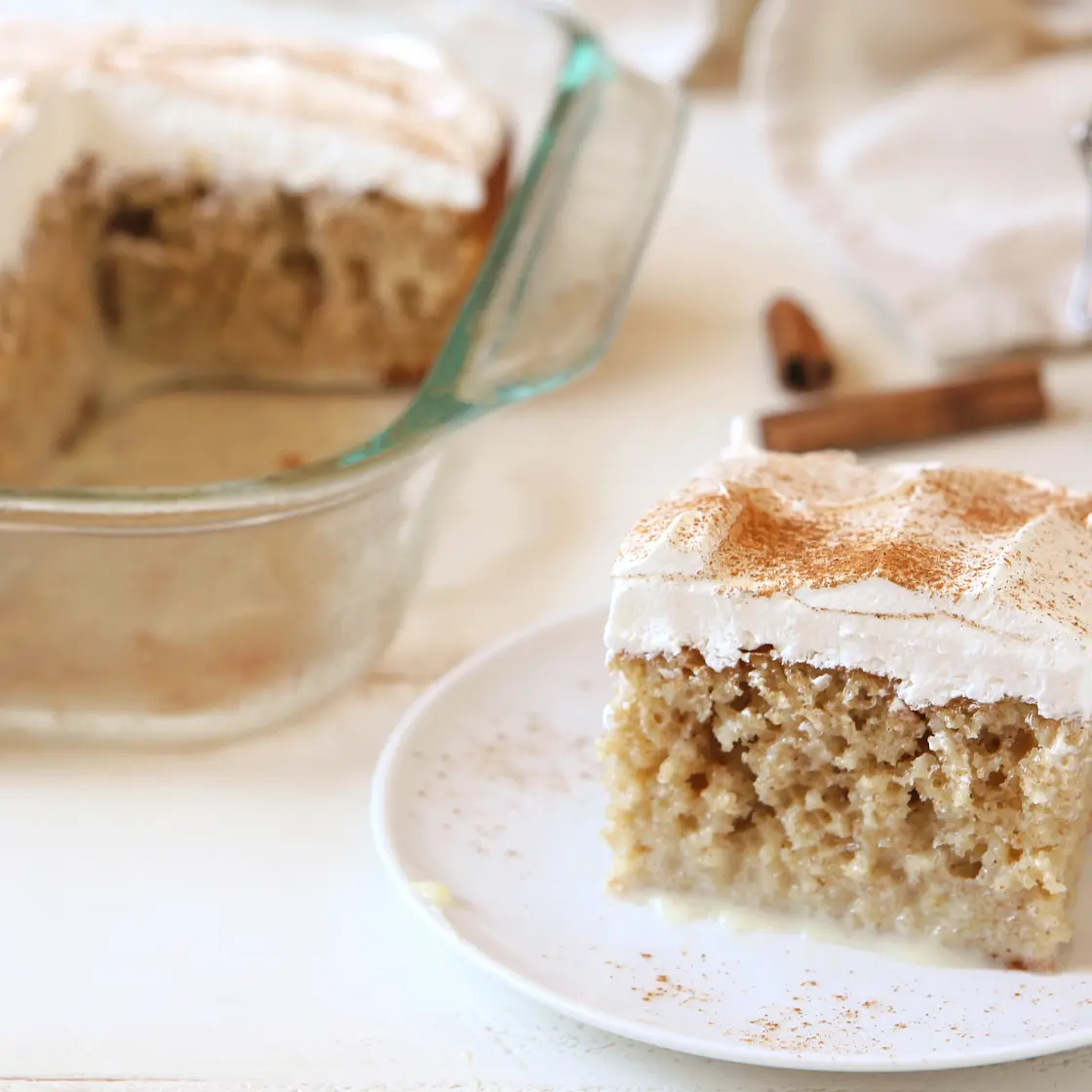 Snickerdoodle Poke Cake