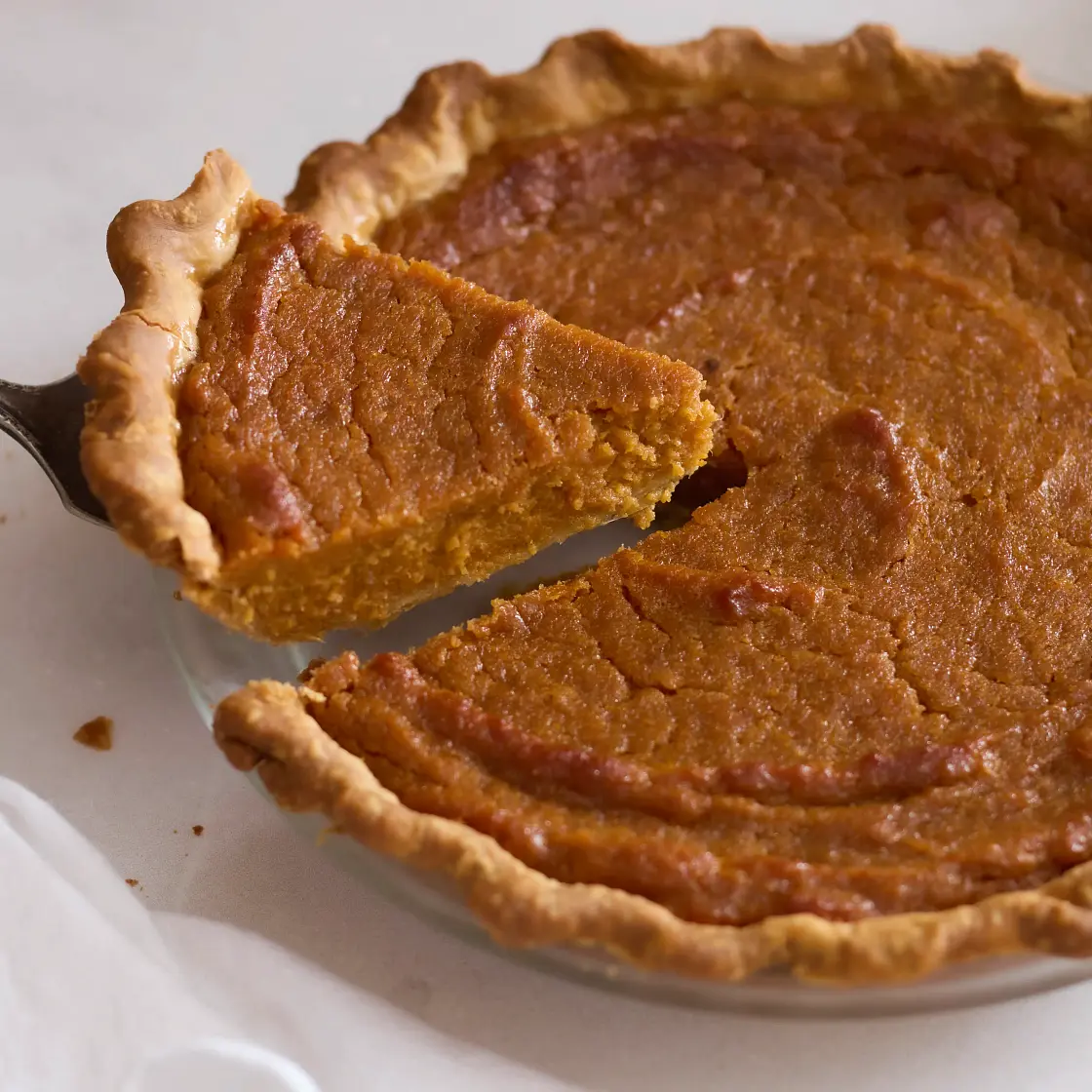 Roasted Sweet Potato Pie