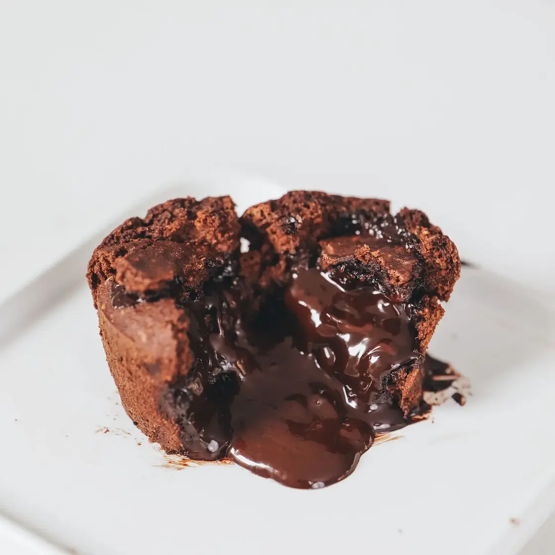 Healthy Chocolate Lava Cake