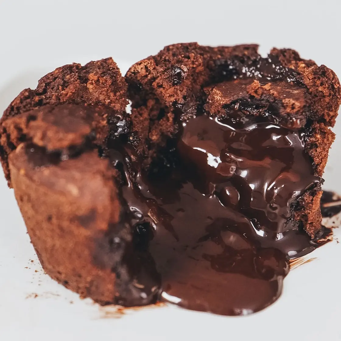 Healthy Chocolate Lava Cake