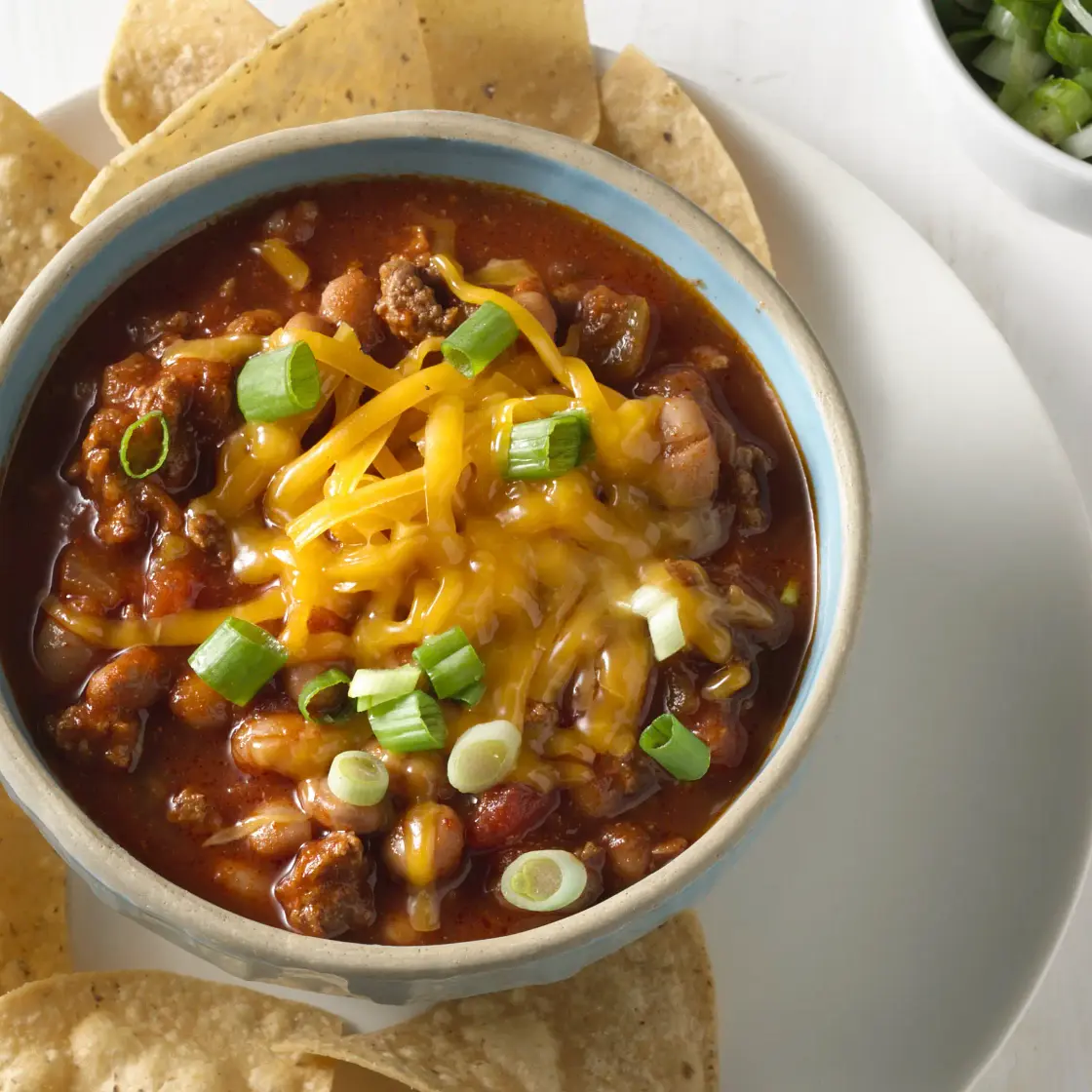 Slow-Cooker Salsa Chili