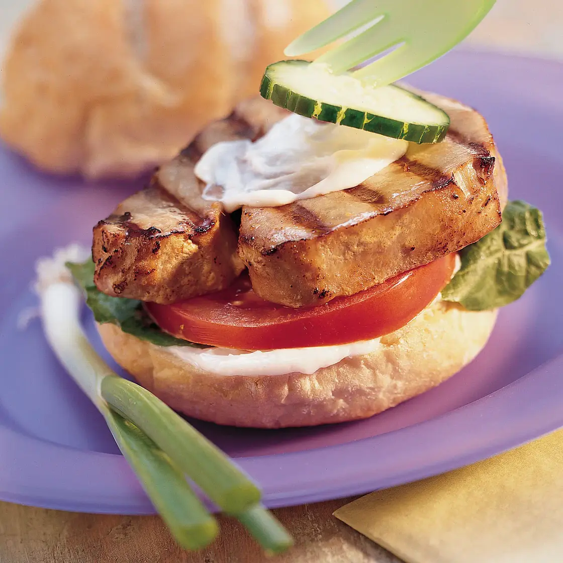 Grilled Tuna Sandwiches