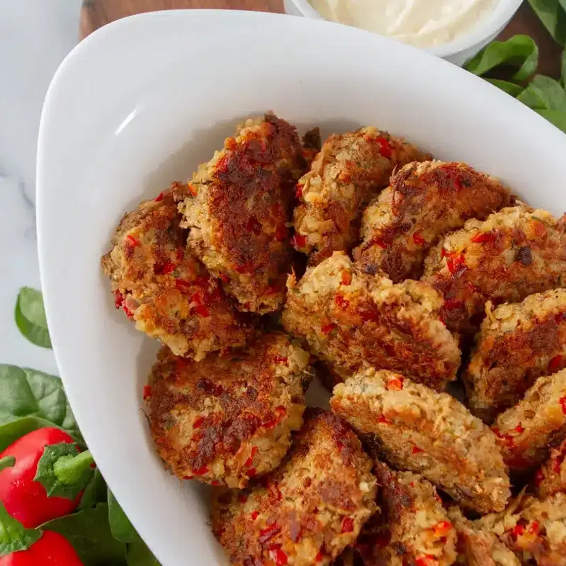 LION'S MANE CRAB CAKES