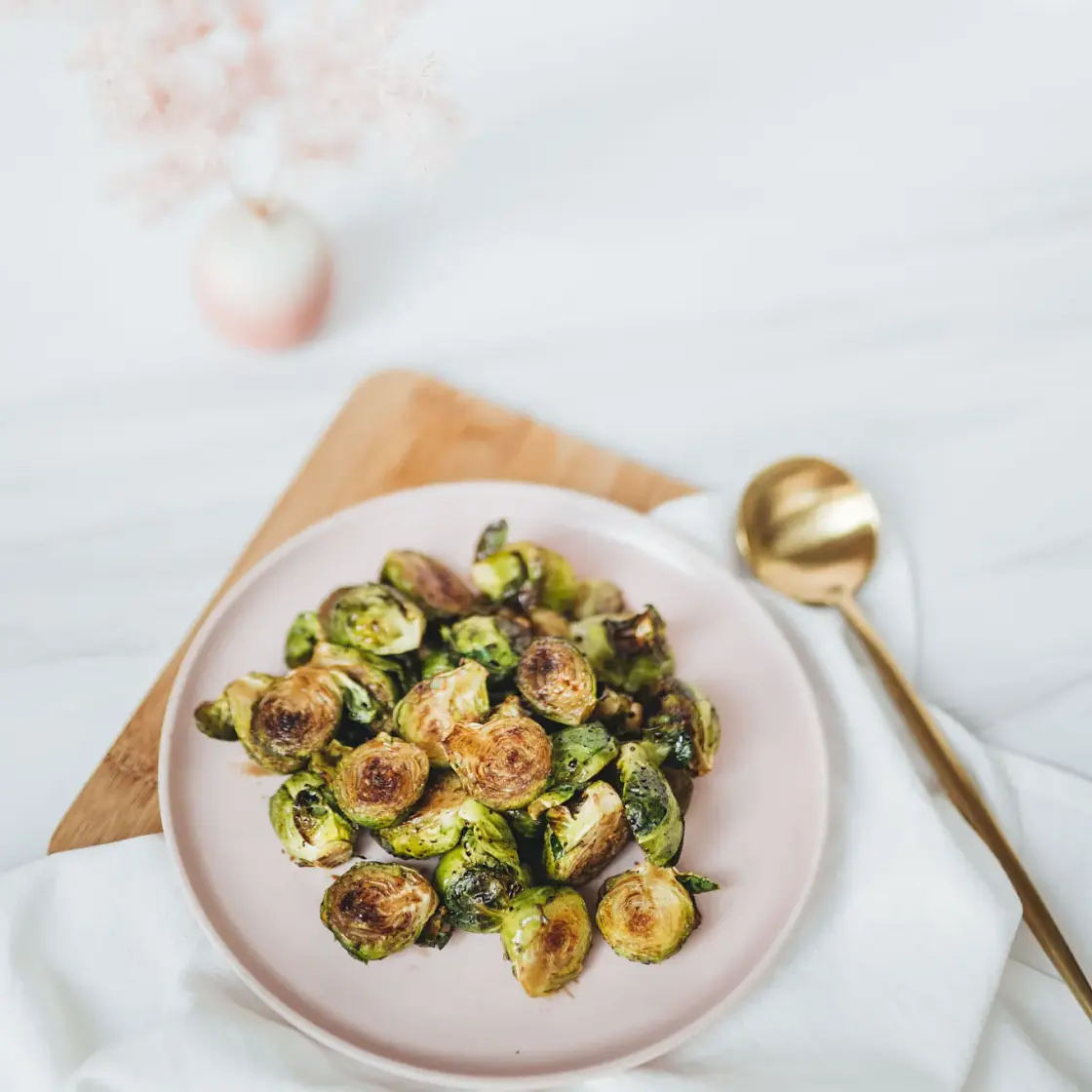 Balsamic Glazed Brussels Sprouts