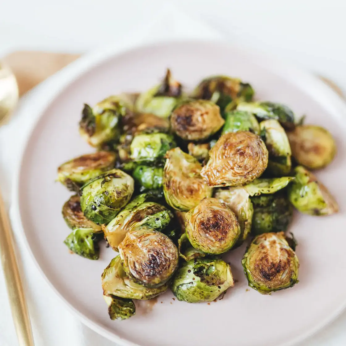 Balsamic Glazed Brussels Sprouts
