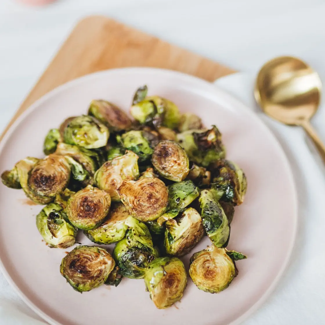 Balsamic Glazed Brussels Sprouts