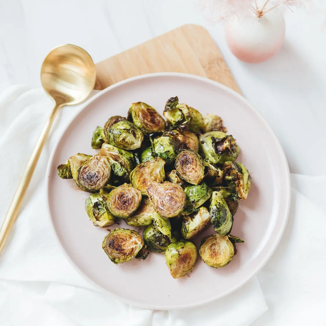 Balsamic Glazed Brussels Sprouts