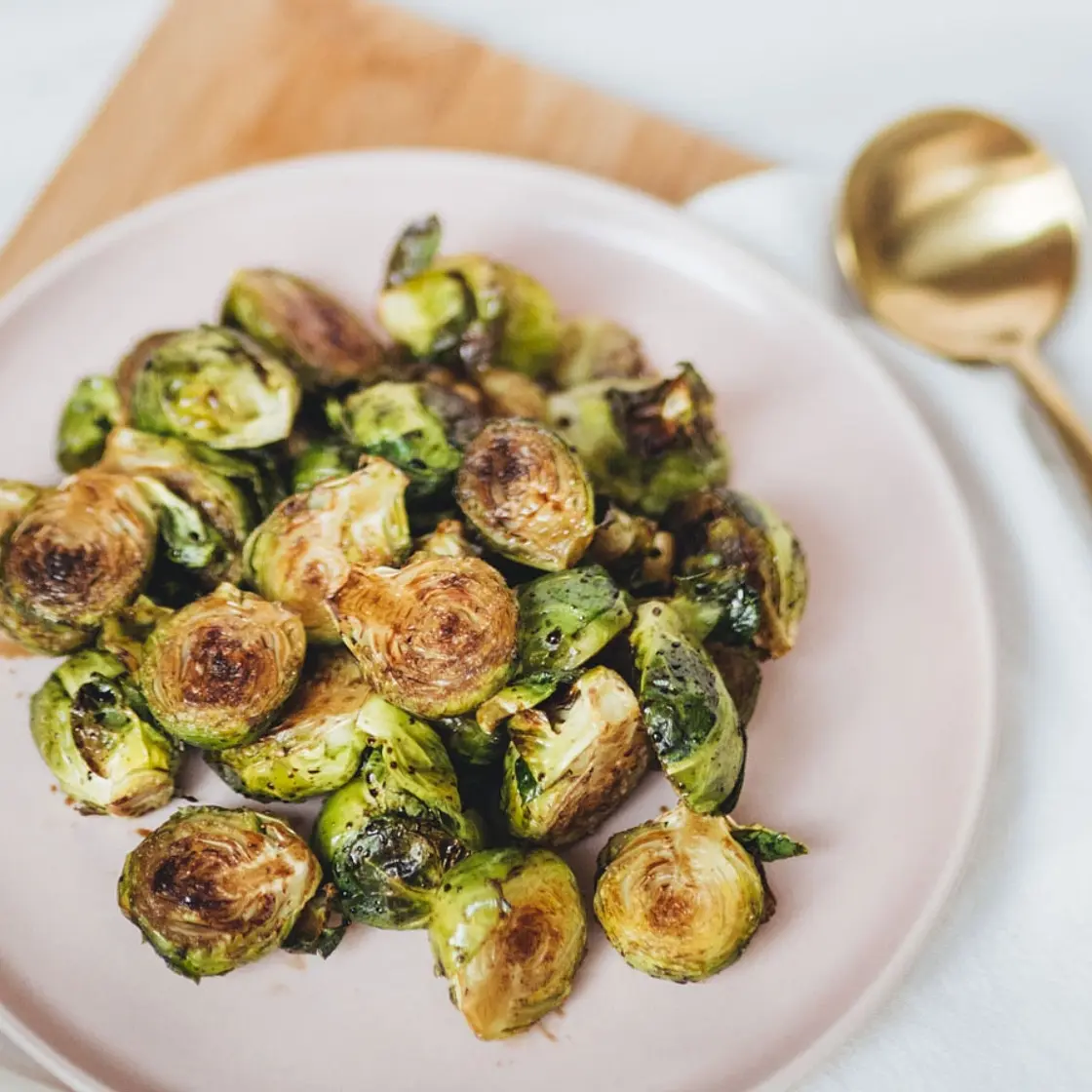 Balsamic Glazed Brussels Sprouts