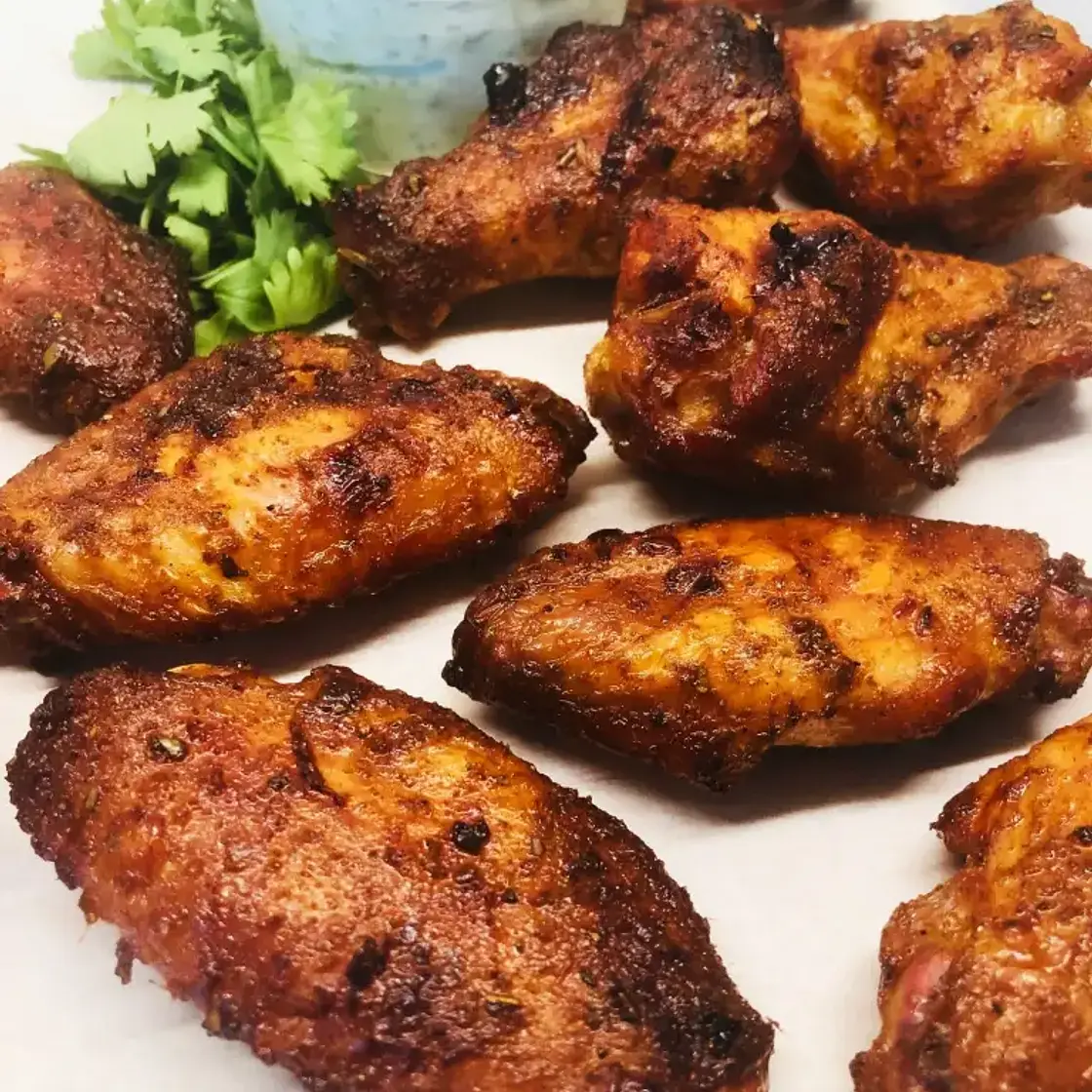 Smoked Taco Chicken Wings