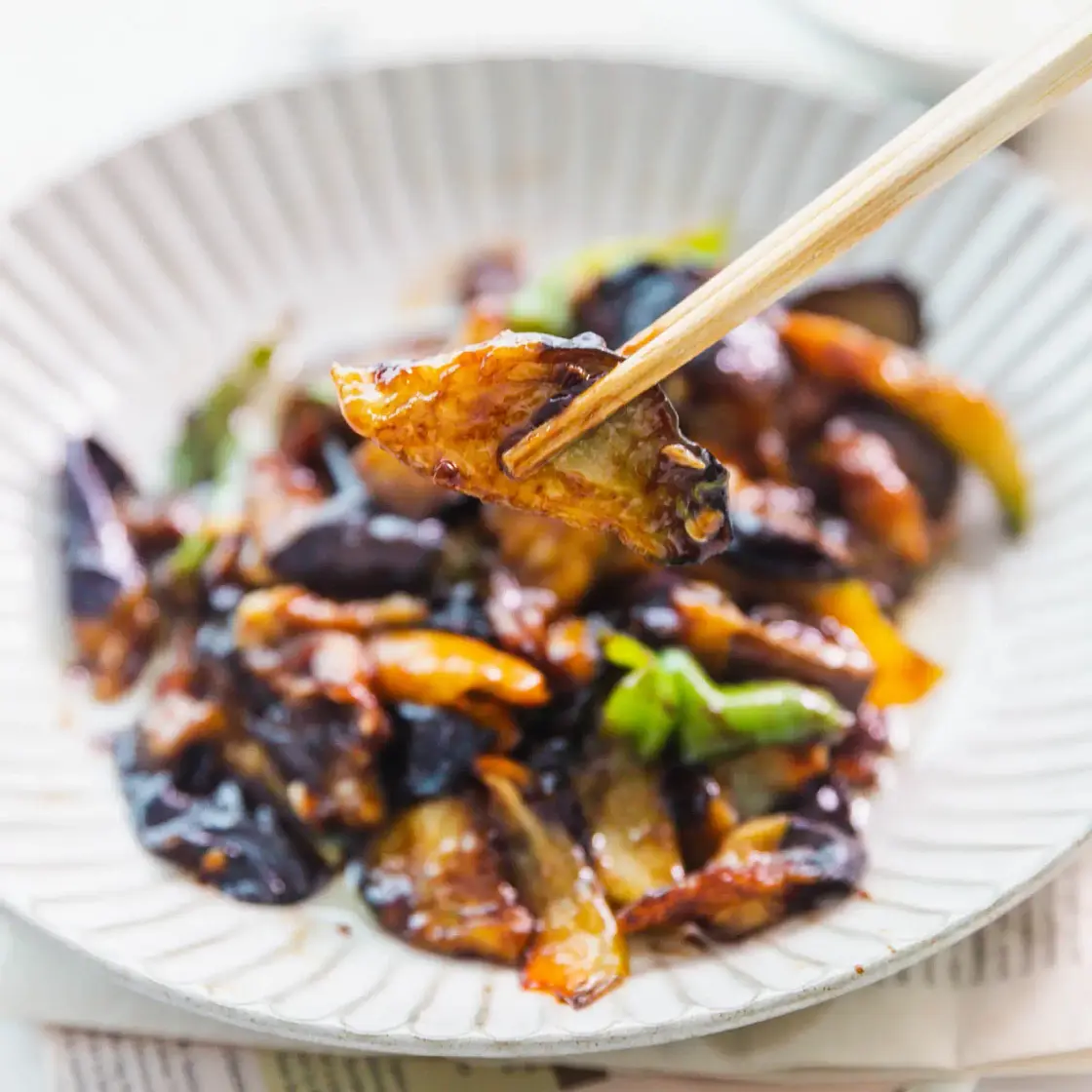 Chinese Braised Eggplants
