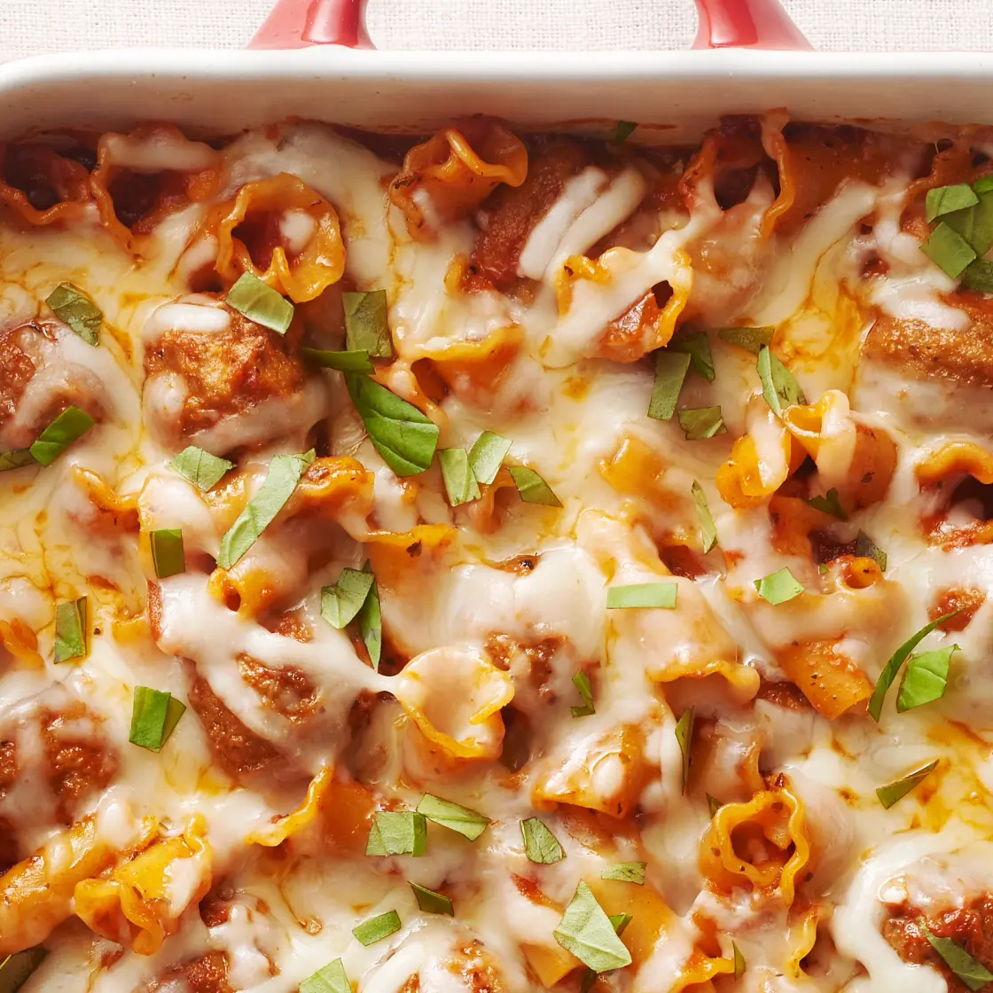 Dump-and-Go Meatball Lasagna