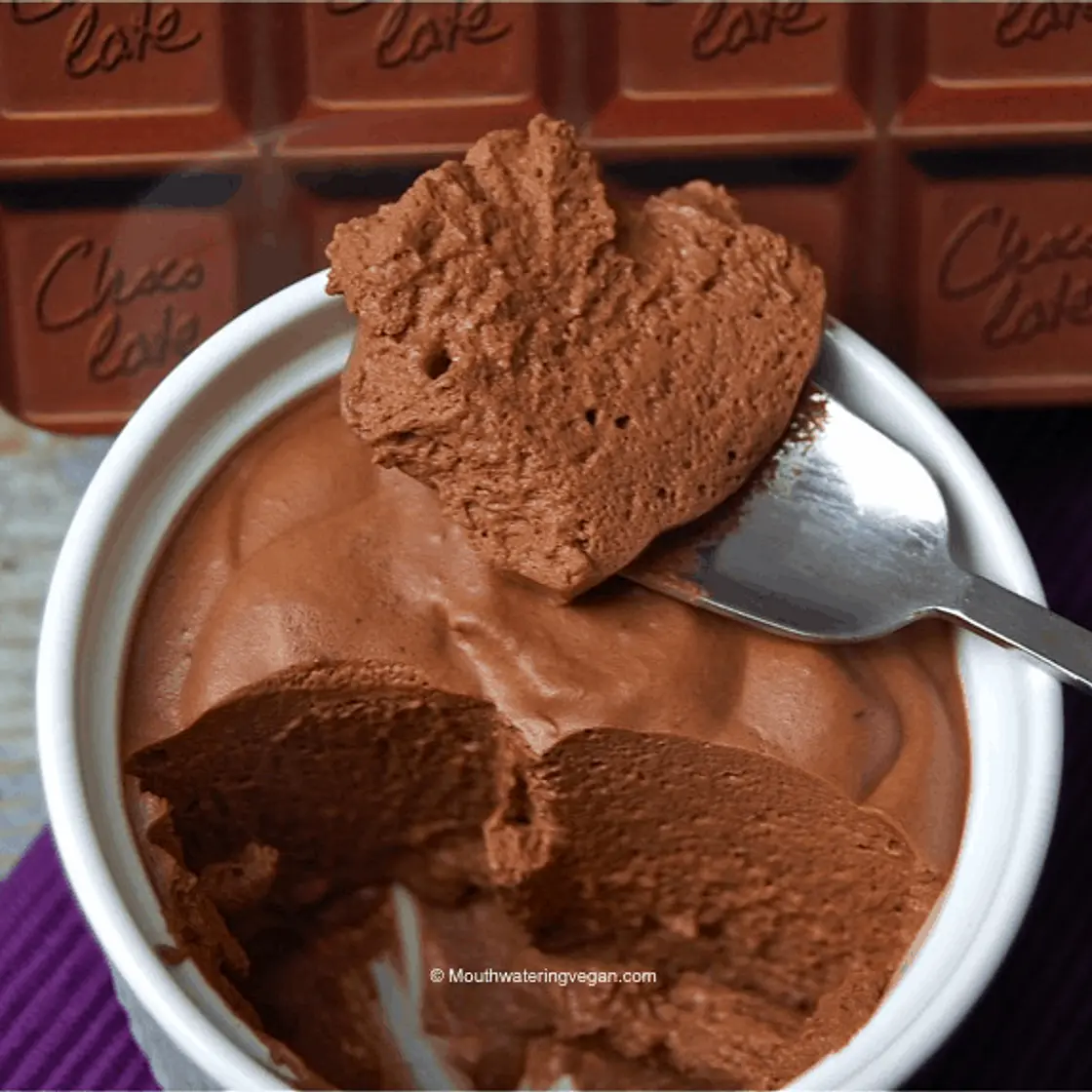 Mousse au Chocolat with Air Bubbles ! (Chocolate Mousse)