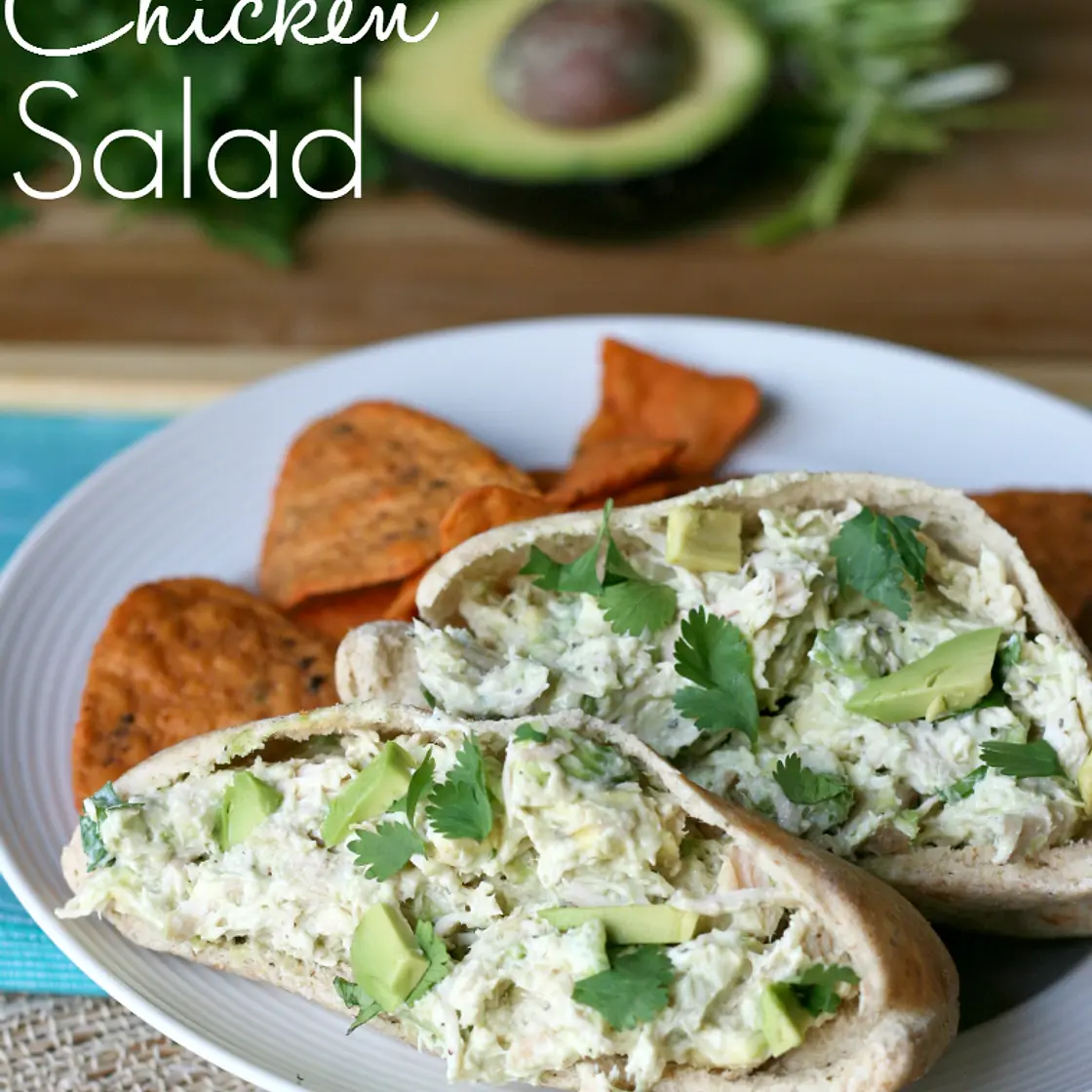 Healthy Avocado Chicken Salad