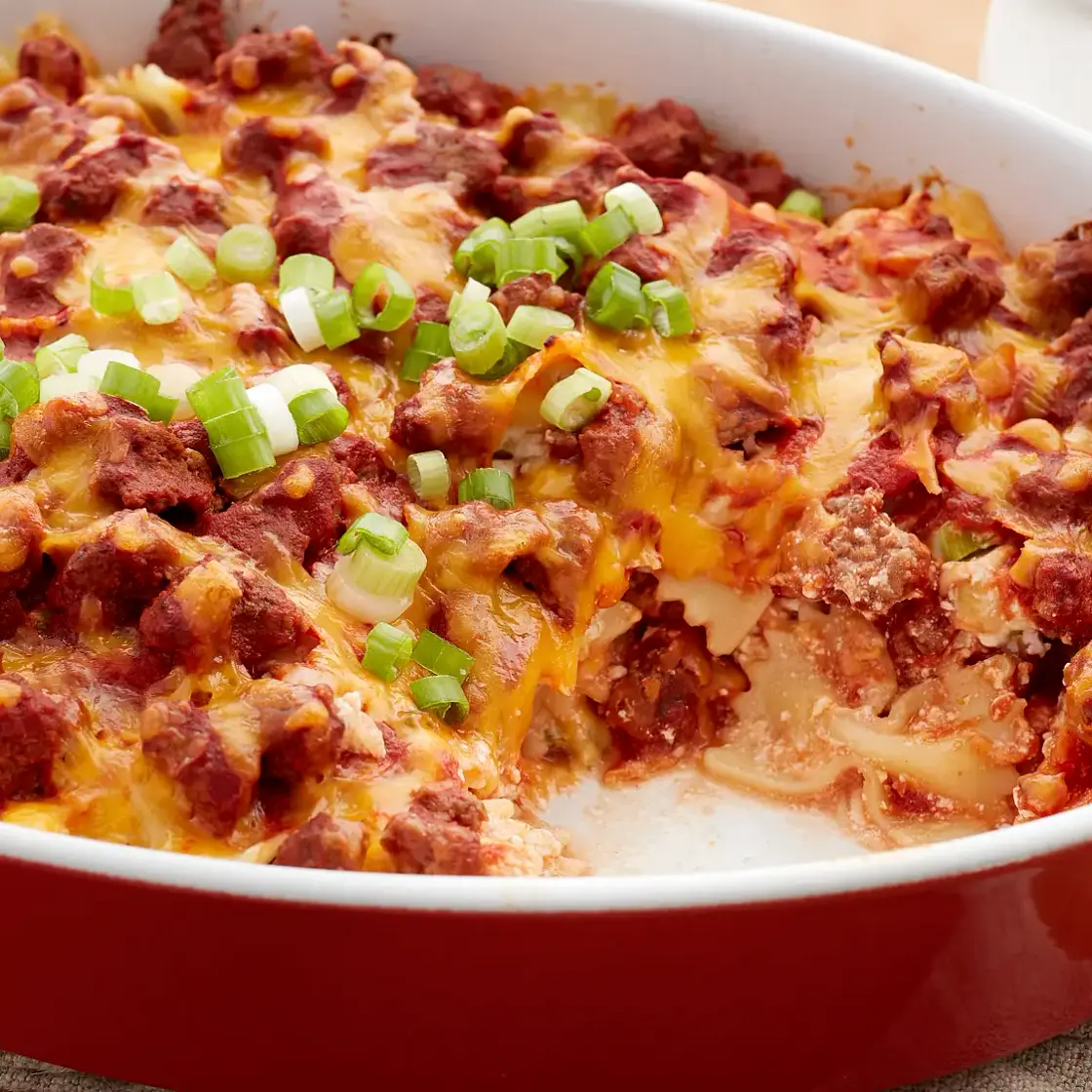Creamy Ground Beef Noodle Casserole