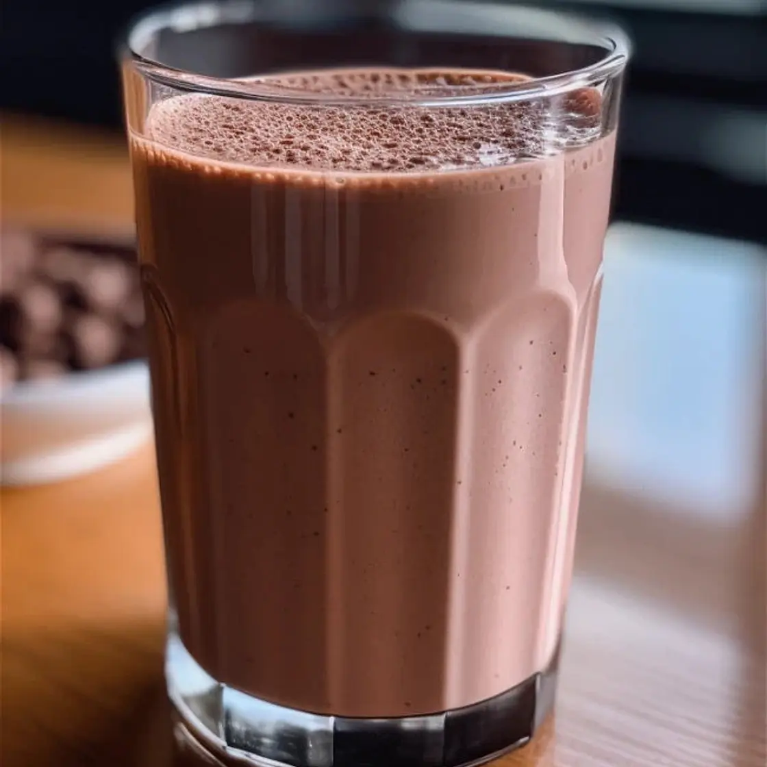Chocolate Almond Butter Protein Smoothie | Bariatric Weight Loss Recipe