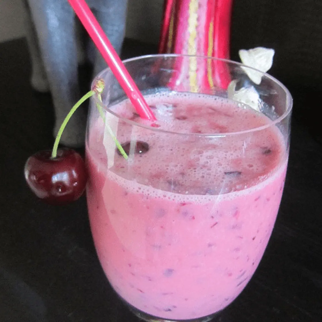 Smoothie à la cerise