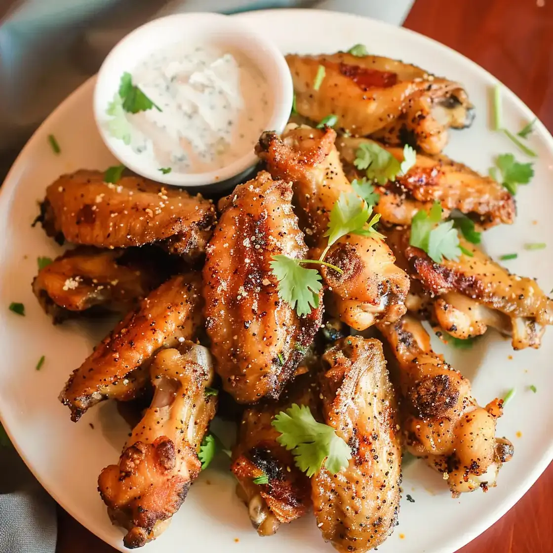 Black Pepper Chicken Wings