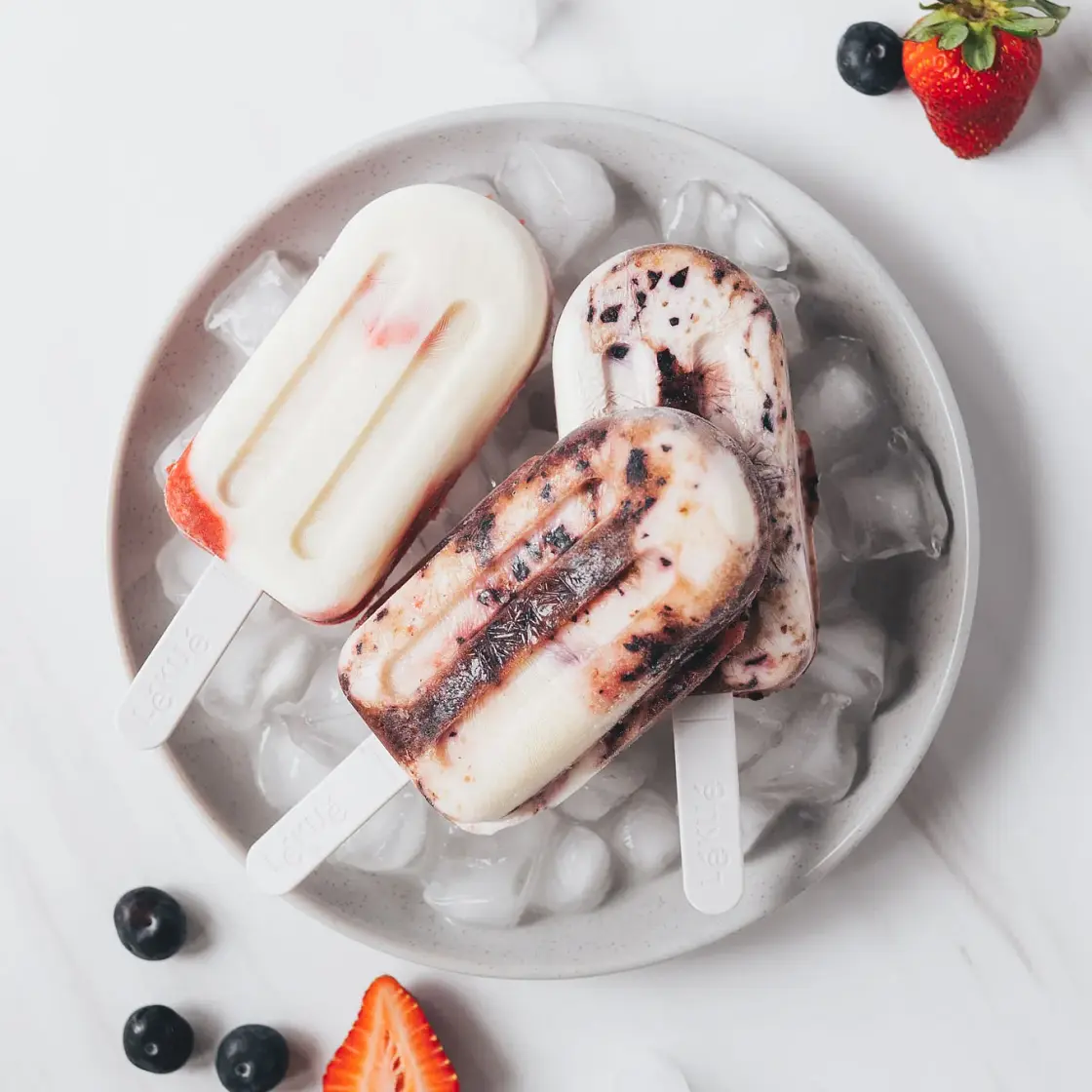 Berry Yogurt Popsicle