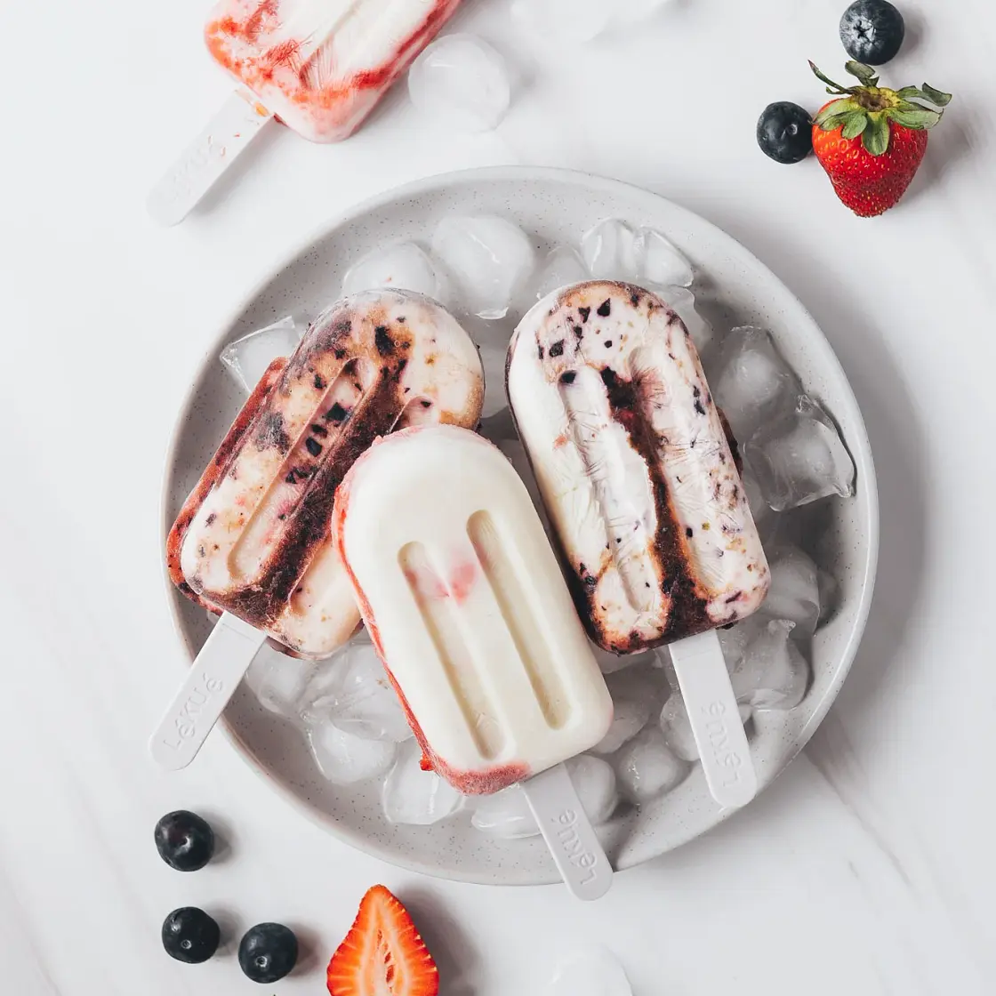 Berry Yogurt Popsicle
