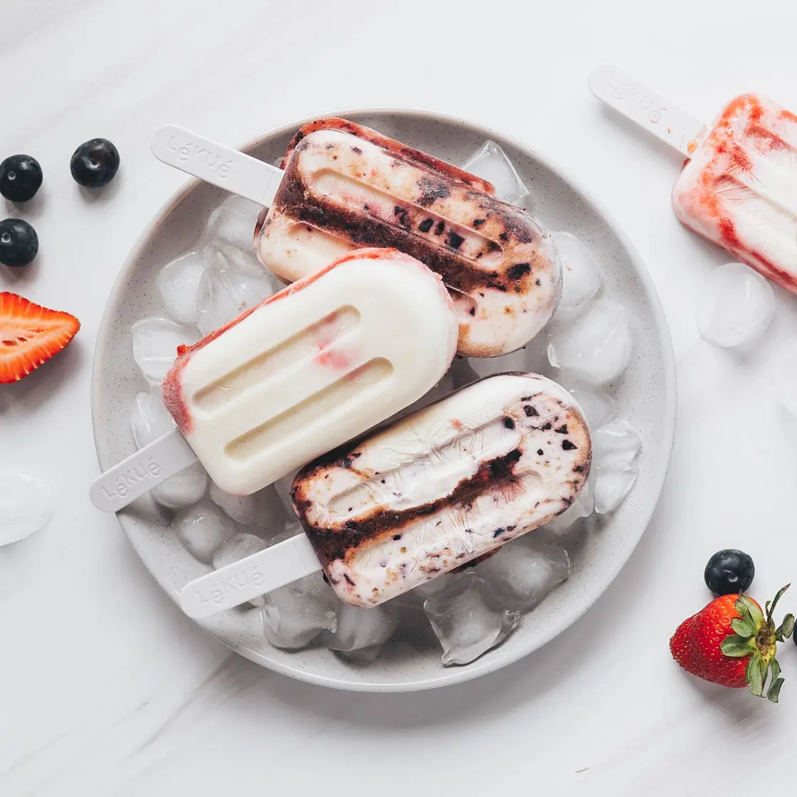 Berry Yogurt Popsicle