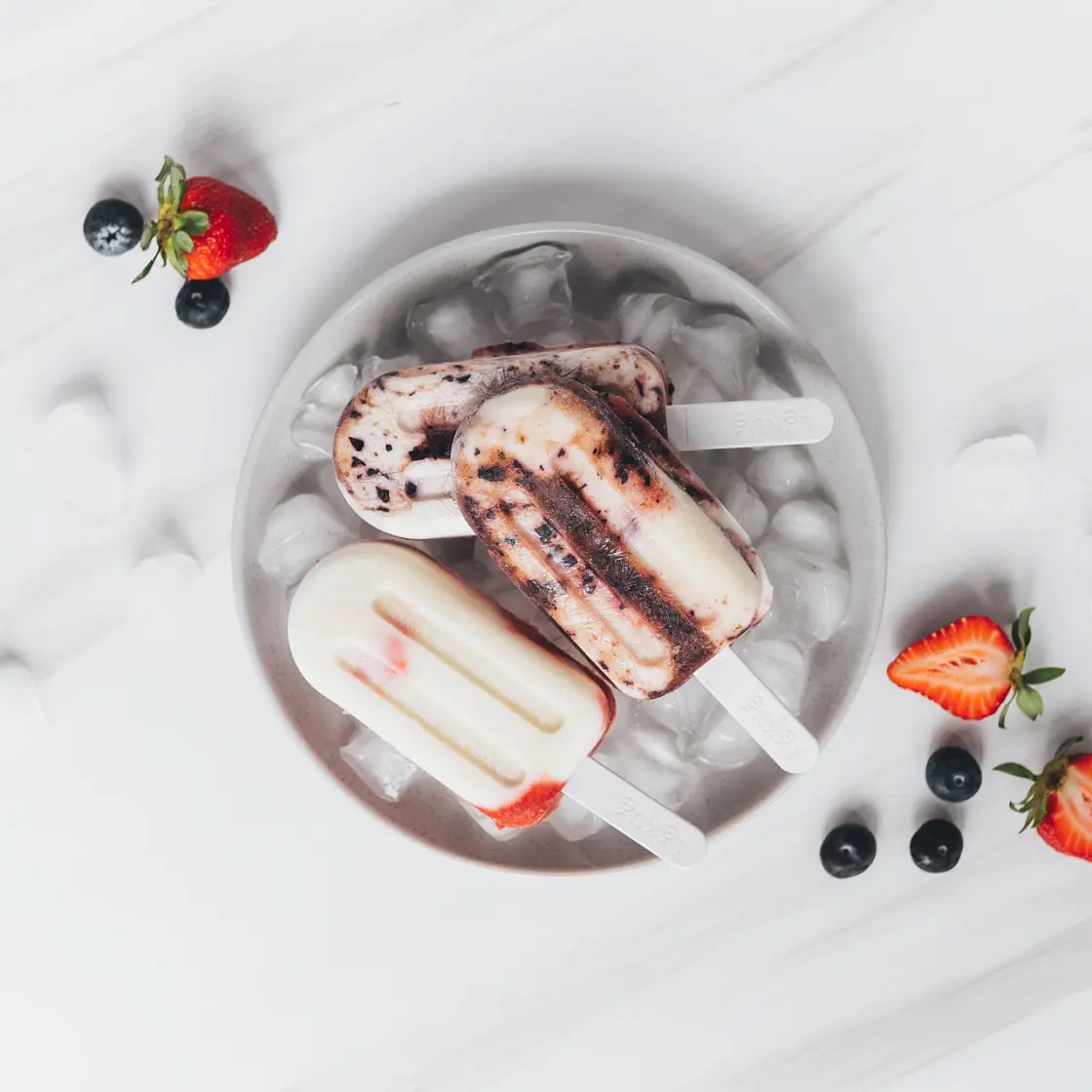 Berry Yogurt Popsicle