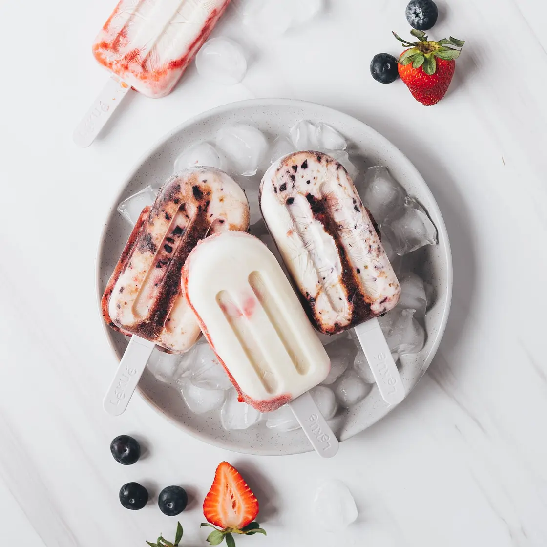 Berry Yogurt Popsicle