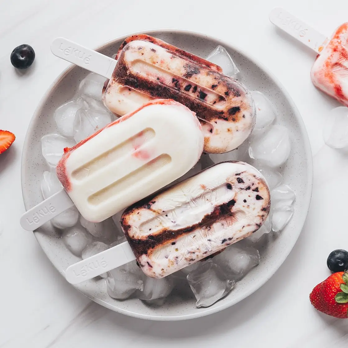 Berry Yogurt Popsicle