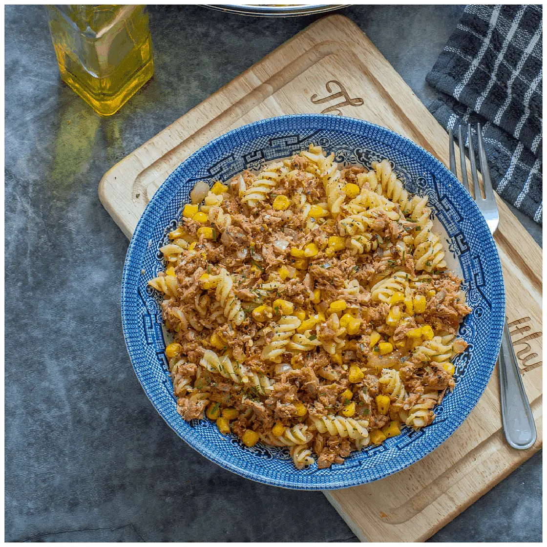 Tuna and Sweet Corn Pasta