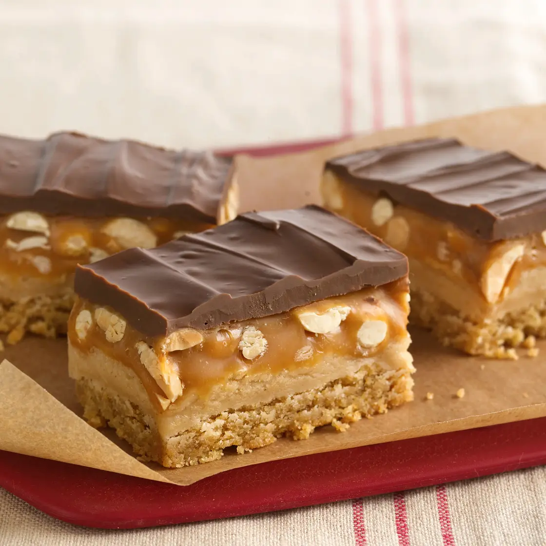 Peanut Butter Cookie Candy Bars