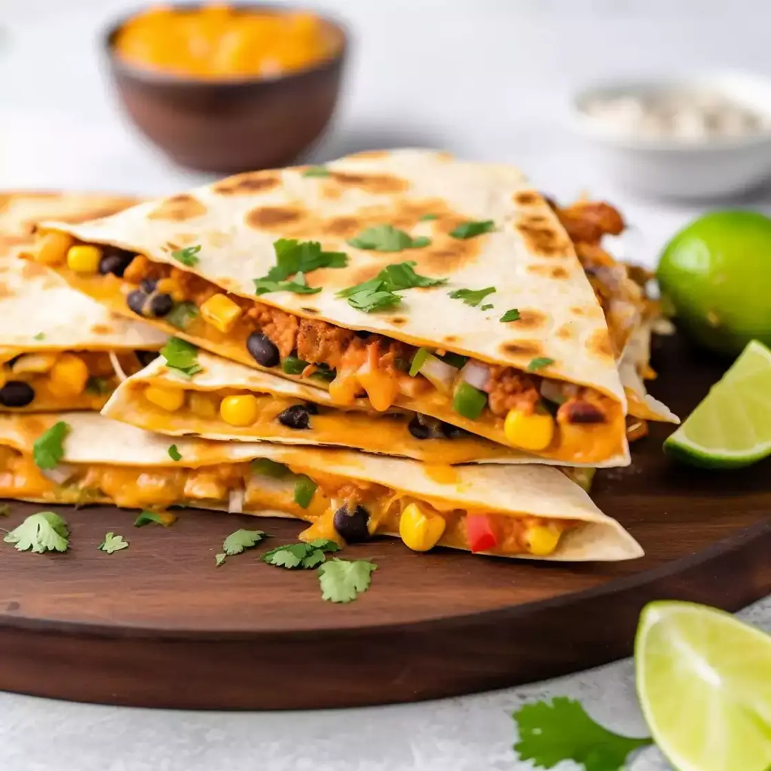 Sweet Potato Black Bean Quesadilla
