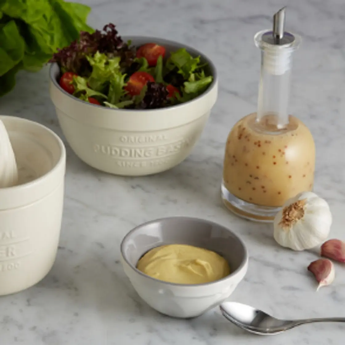 Lemon, Garlic & Mustard Dressing