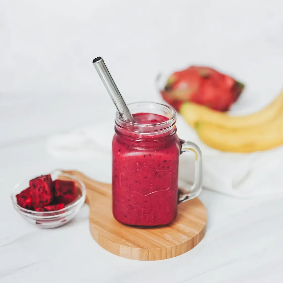 Pink Dragon Fruit Smoothie