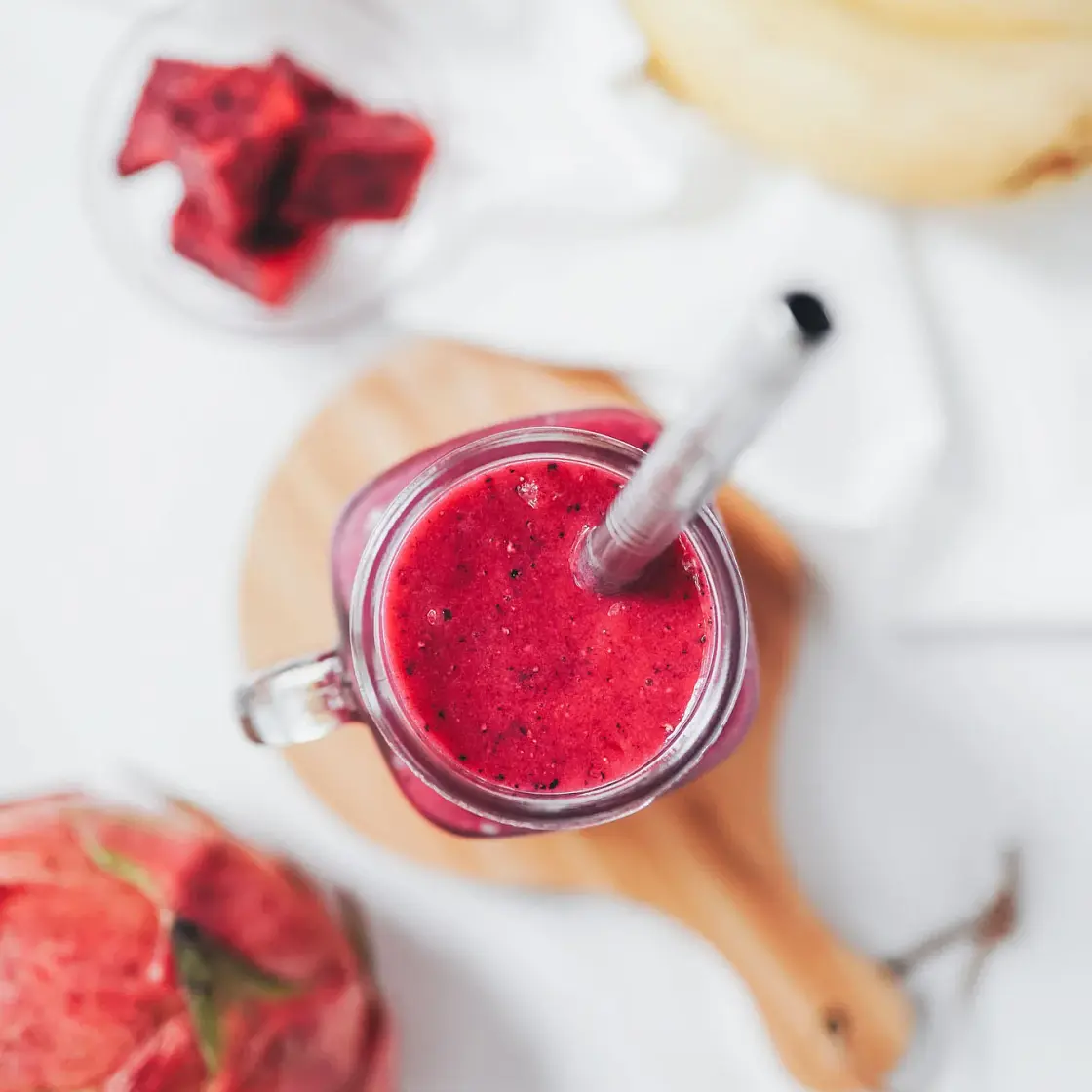 Pink Dragon Fruit Smoothie