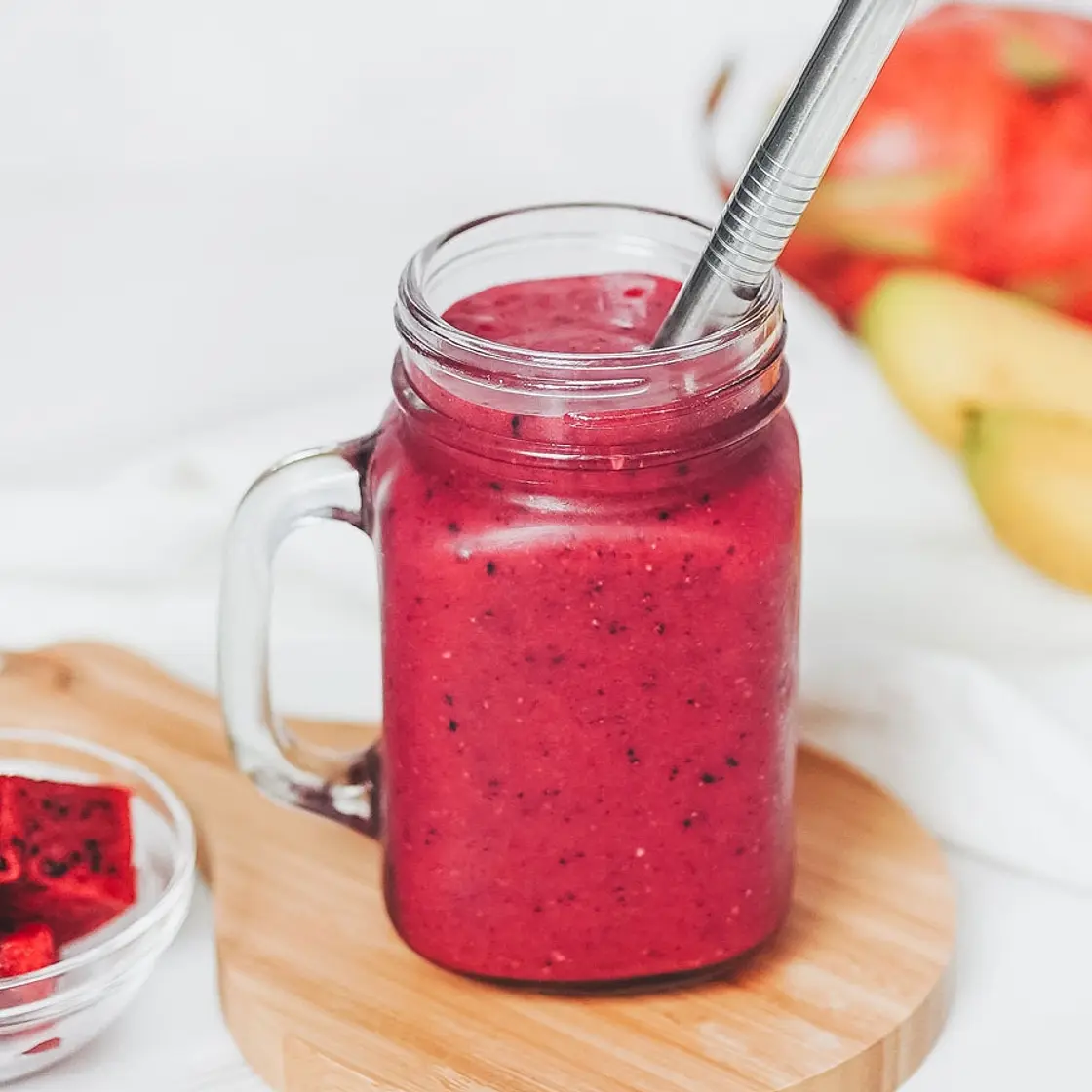 Pink Dragon Fruit Smoothie