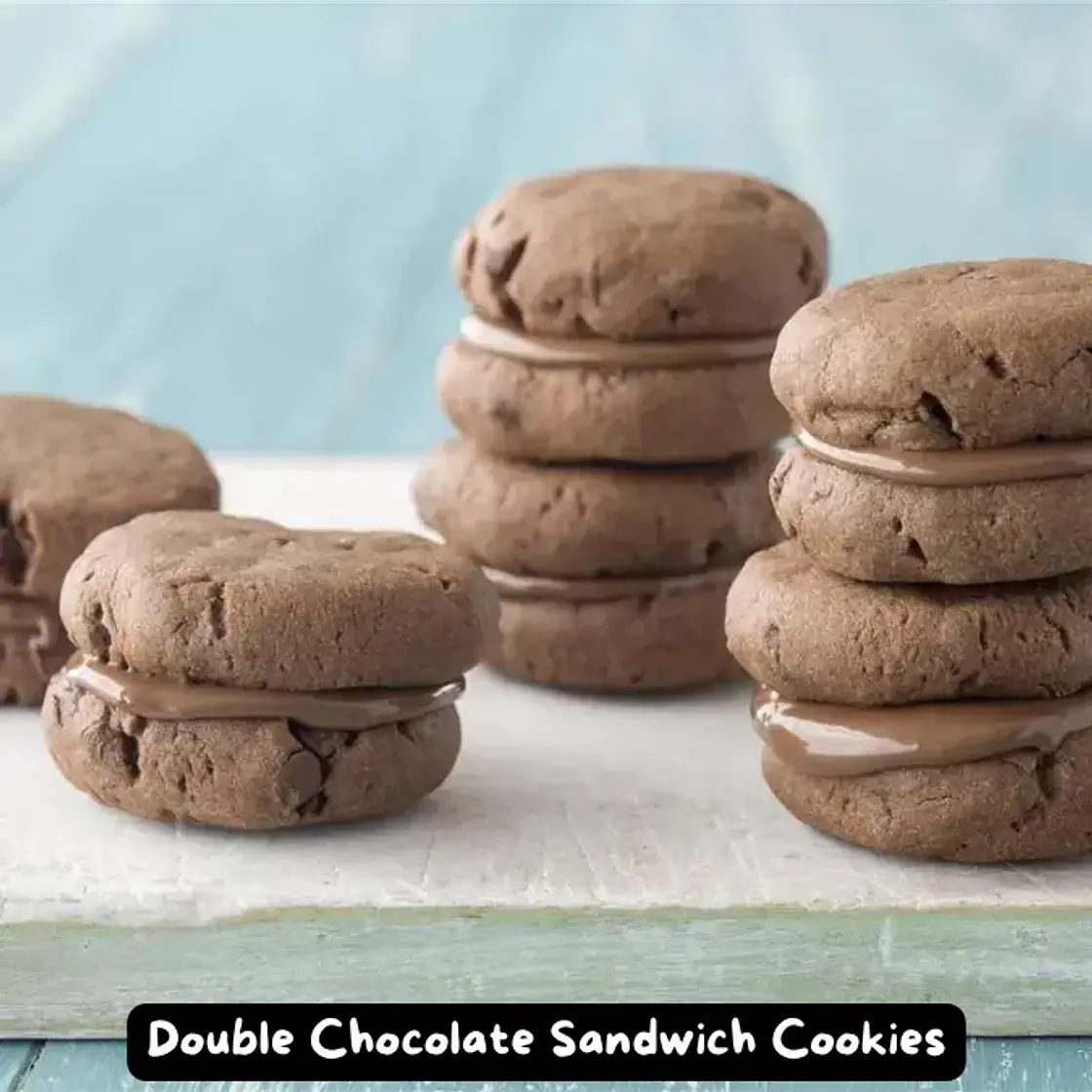 Best Double Chocolate Sandwich Cookies Recipe | Rich and Creamy Delight