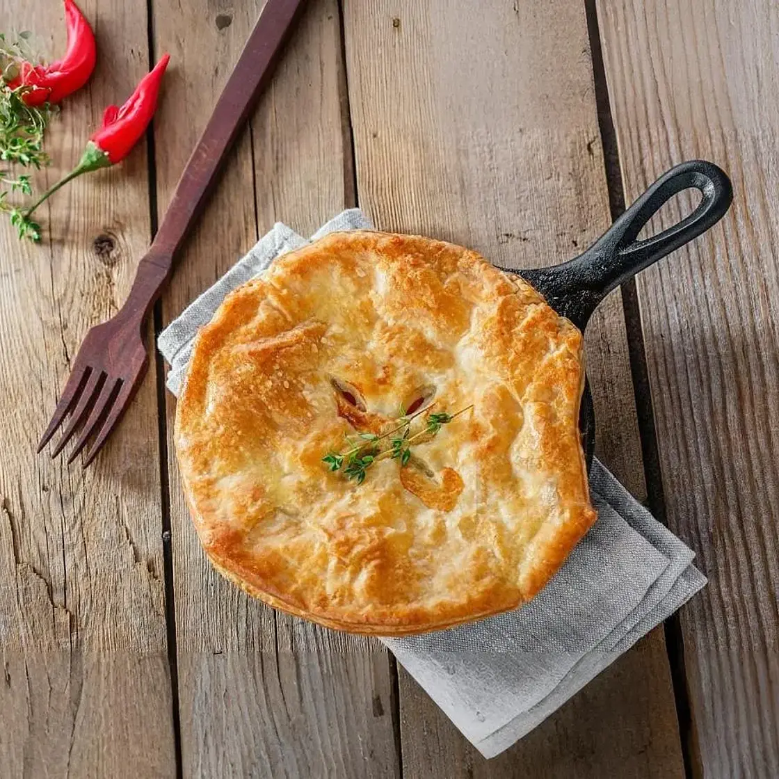 Flaky Beef Pot Pie Recipe