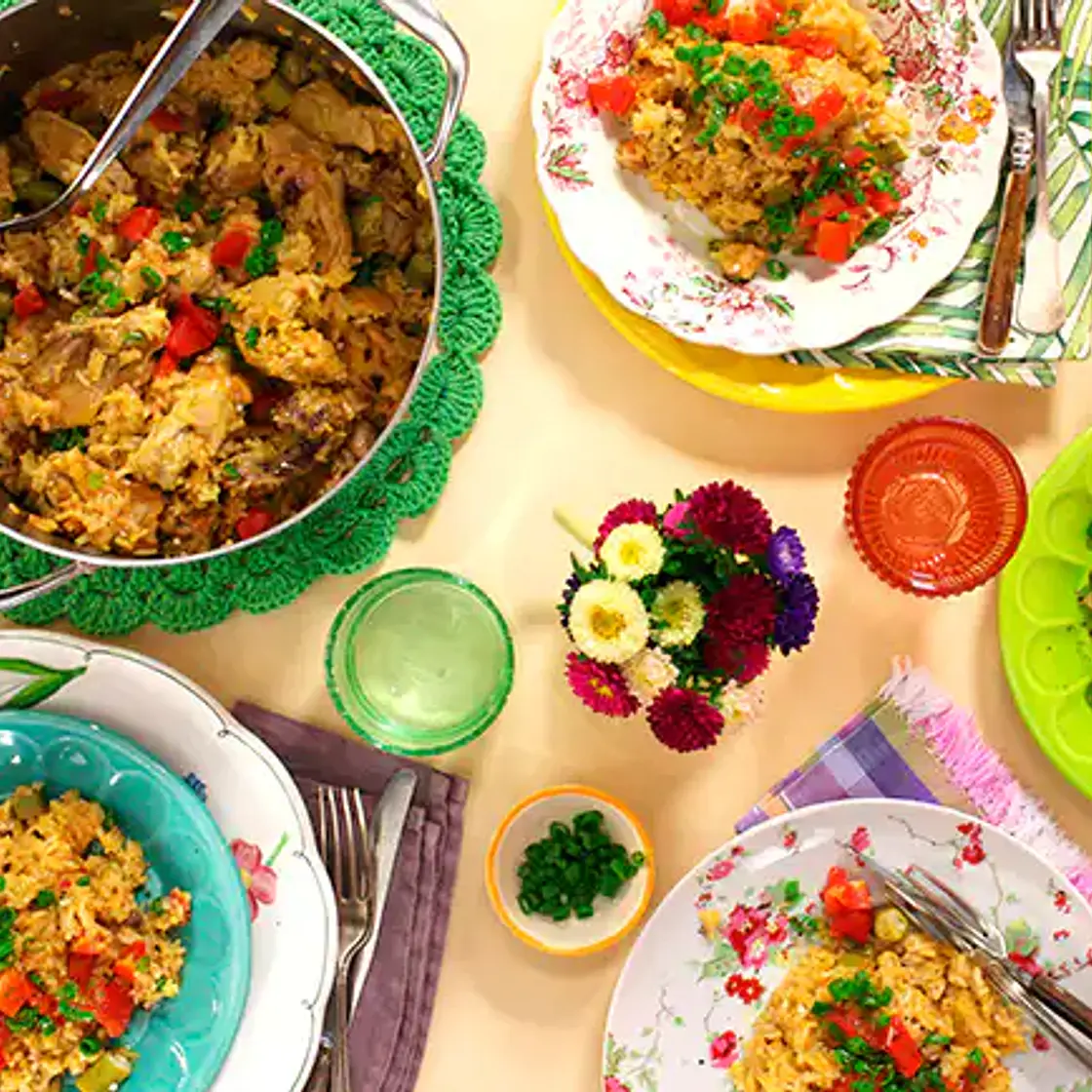 Galinhada em uma panela só