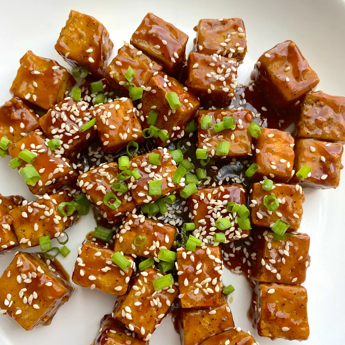 Air Fryer Sesame Tofu