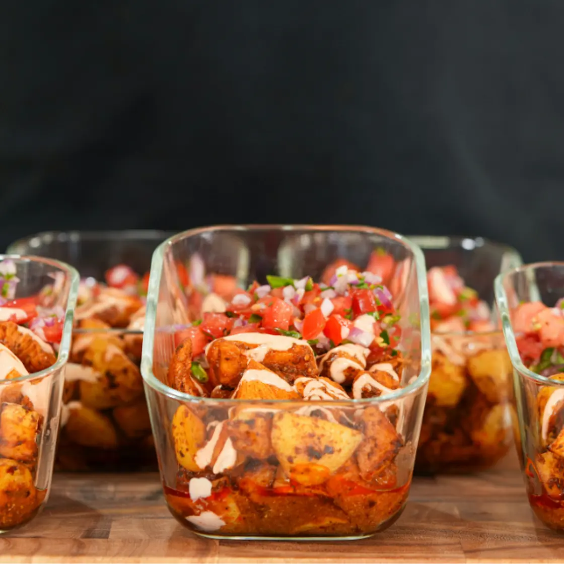 Chicken Potato Bowls Meal Prep