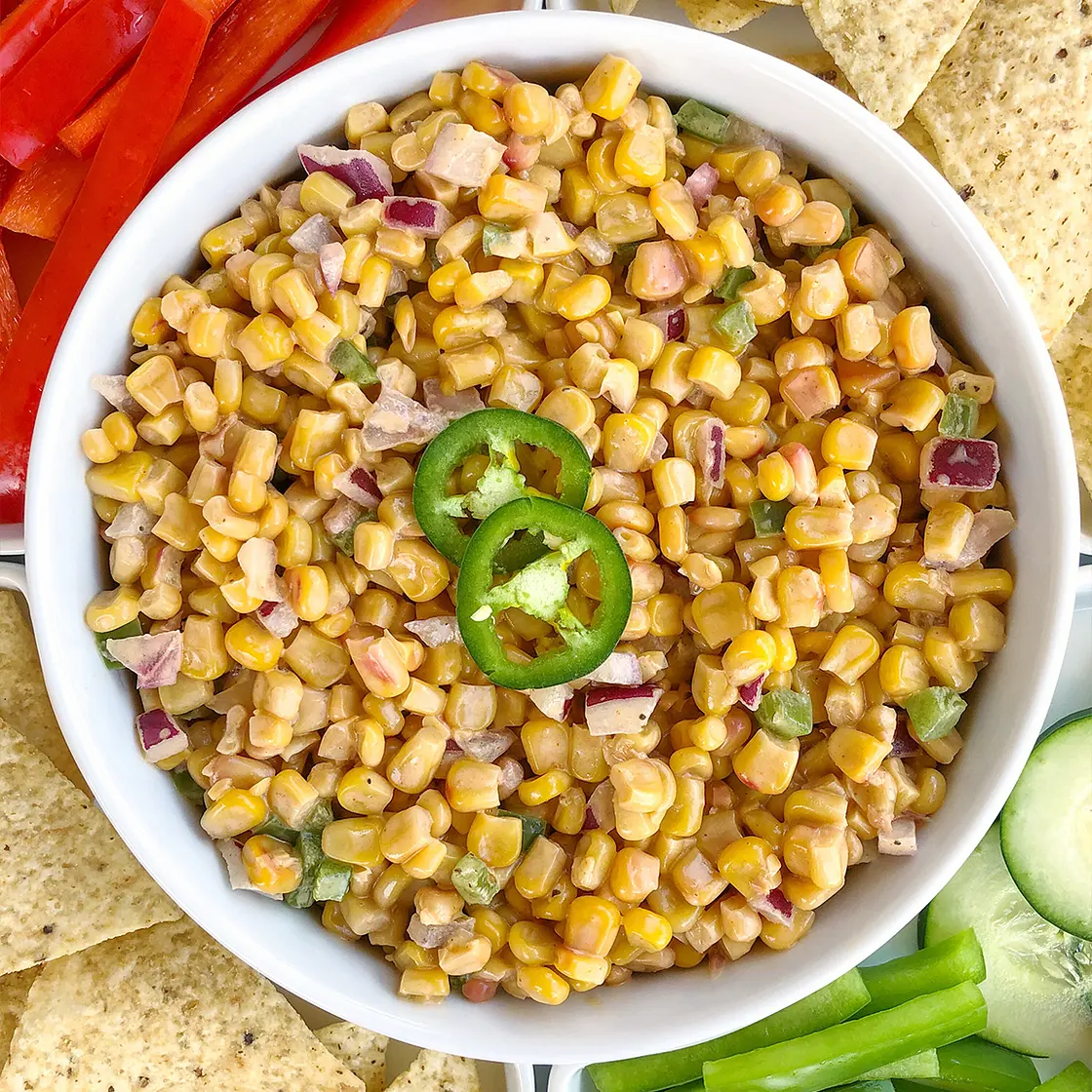 Vegan Street Corn Dip