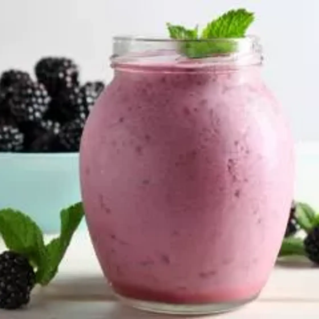 Frullato di more e banana