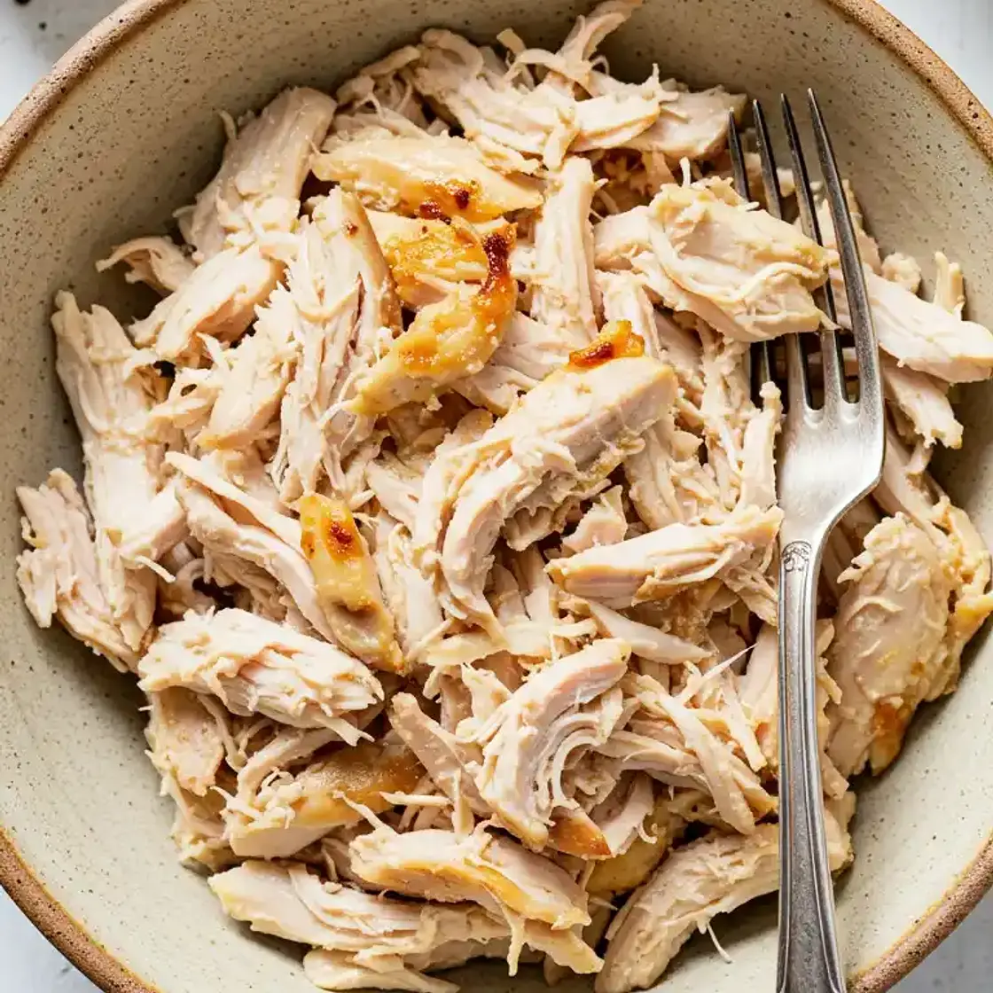 Recette Poulet effiloché à l’air fryer