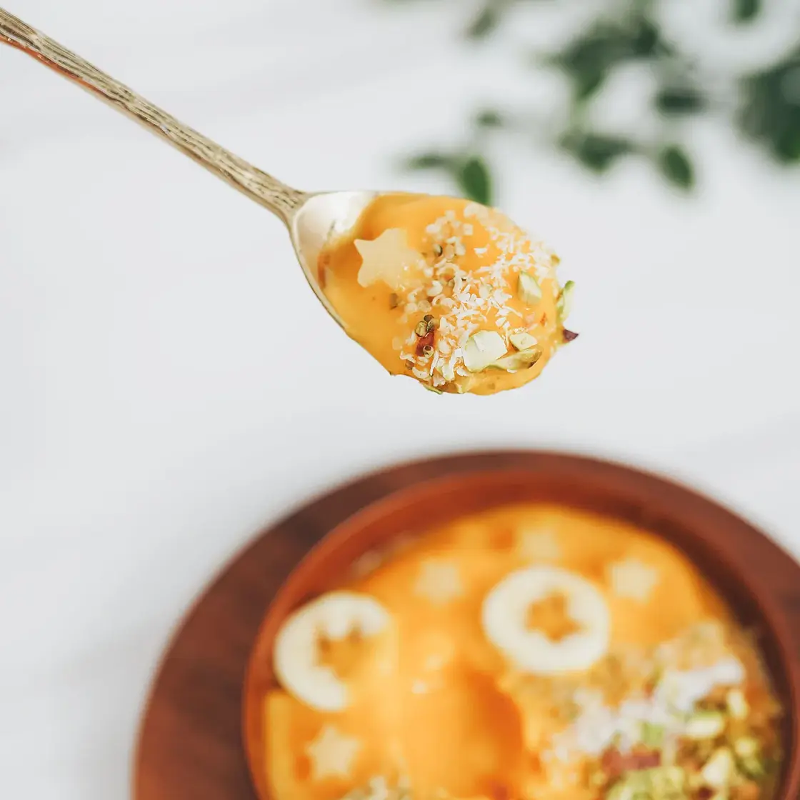 Mango Banana Smoothie Bowl